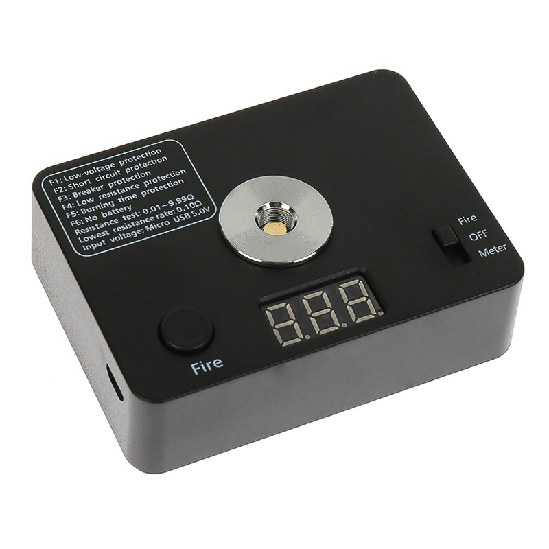 Coil Burning Ohm 521 Tab 18650 Measure Resistance Building Platform Resistance Meter