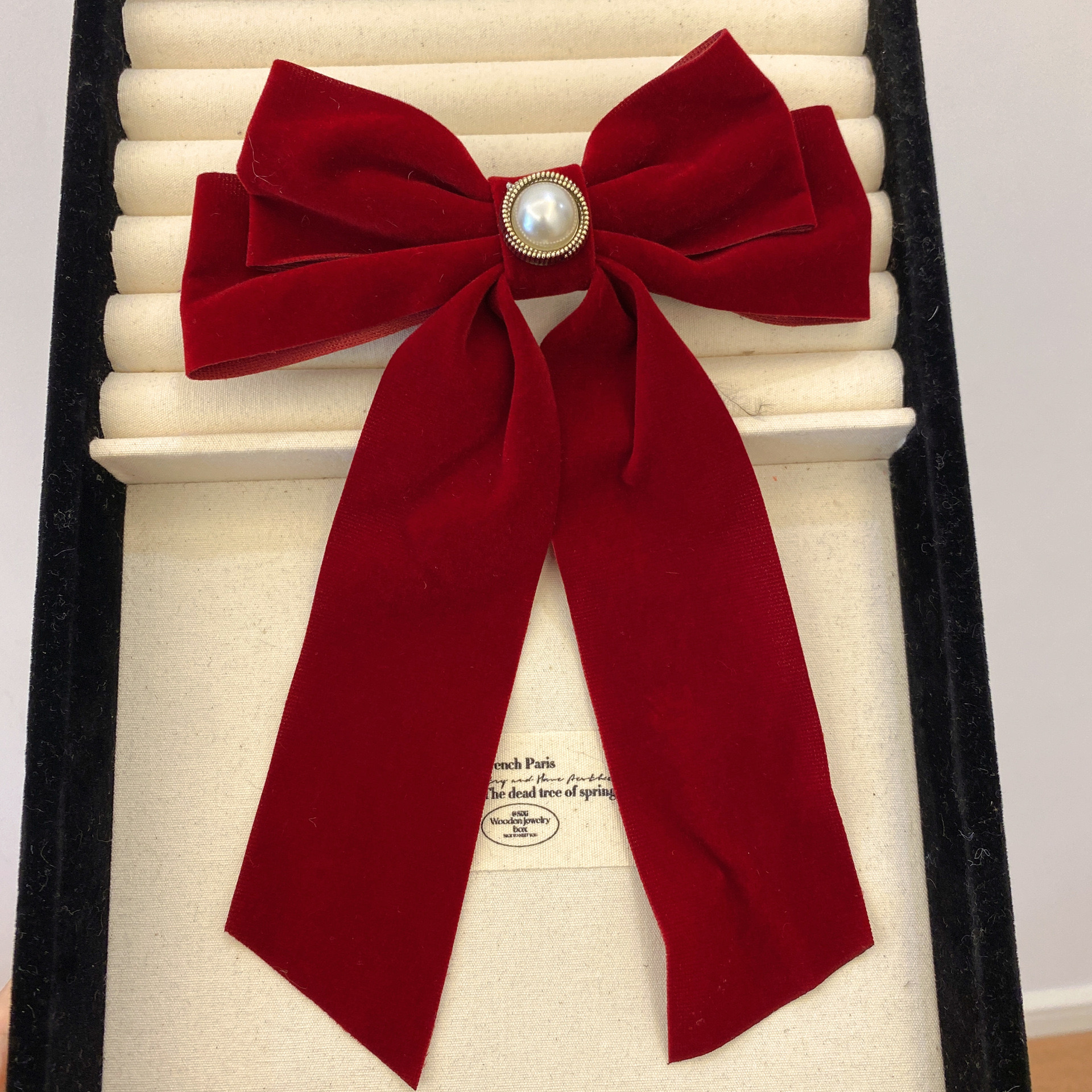Novo preto veludo arco grampos de cabelo elegante tecido liga rosas grampos de cabelo para mulheres moda rabo de cavalo barrette heawear acessórios