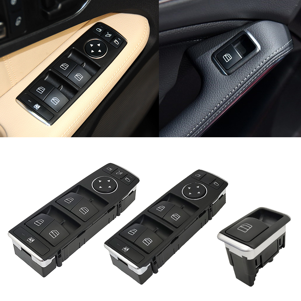 Para Benz W204 W212 W207 X204 reemplazo del interruptor de la ventana principal de energía eléctrica del coche para MercedesC E GLK clase C200 E300 2049055402