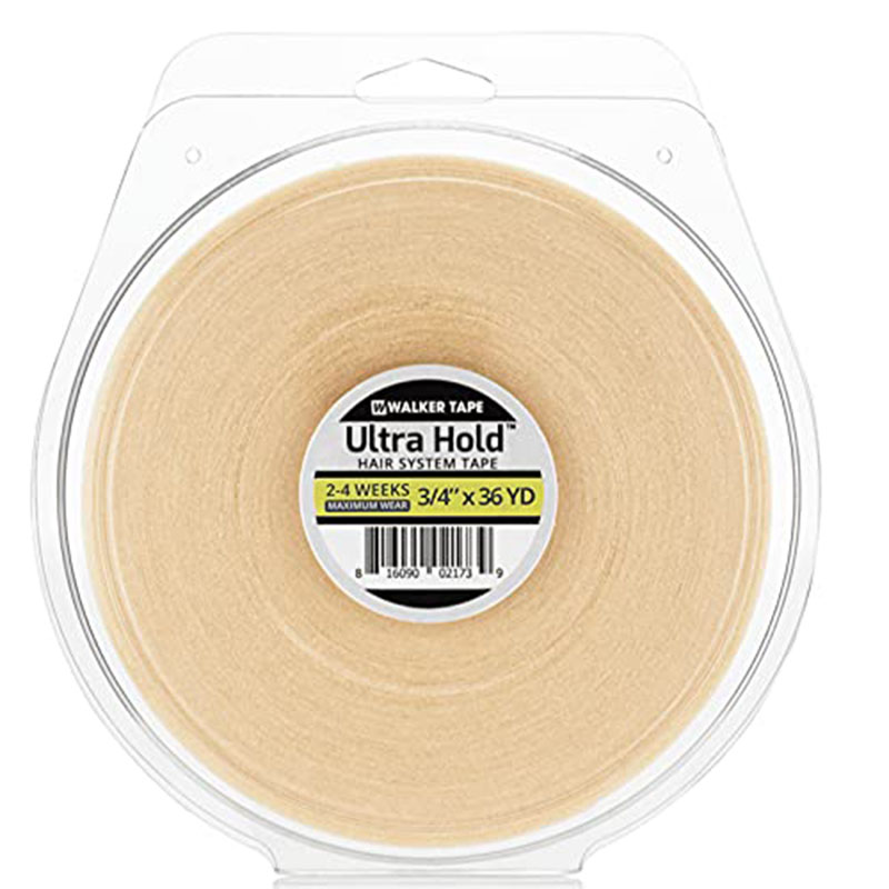Cinta adhesiva ULTRA HOLD de 3/4"x36 yardas para pelucas y tupés, cinta de doble cara para pelucas.