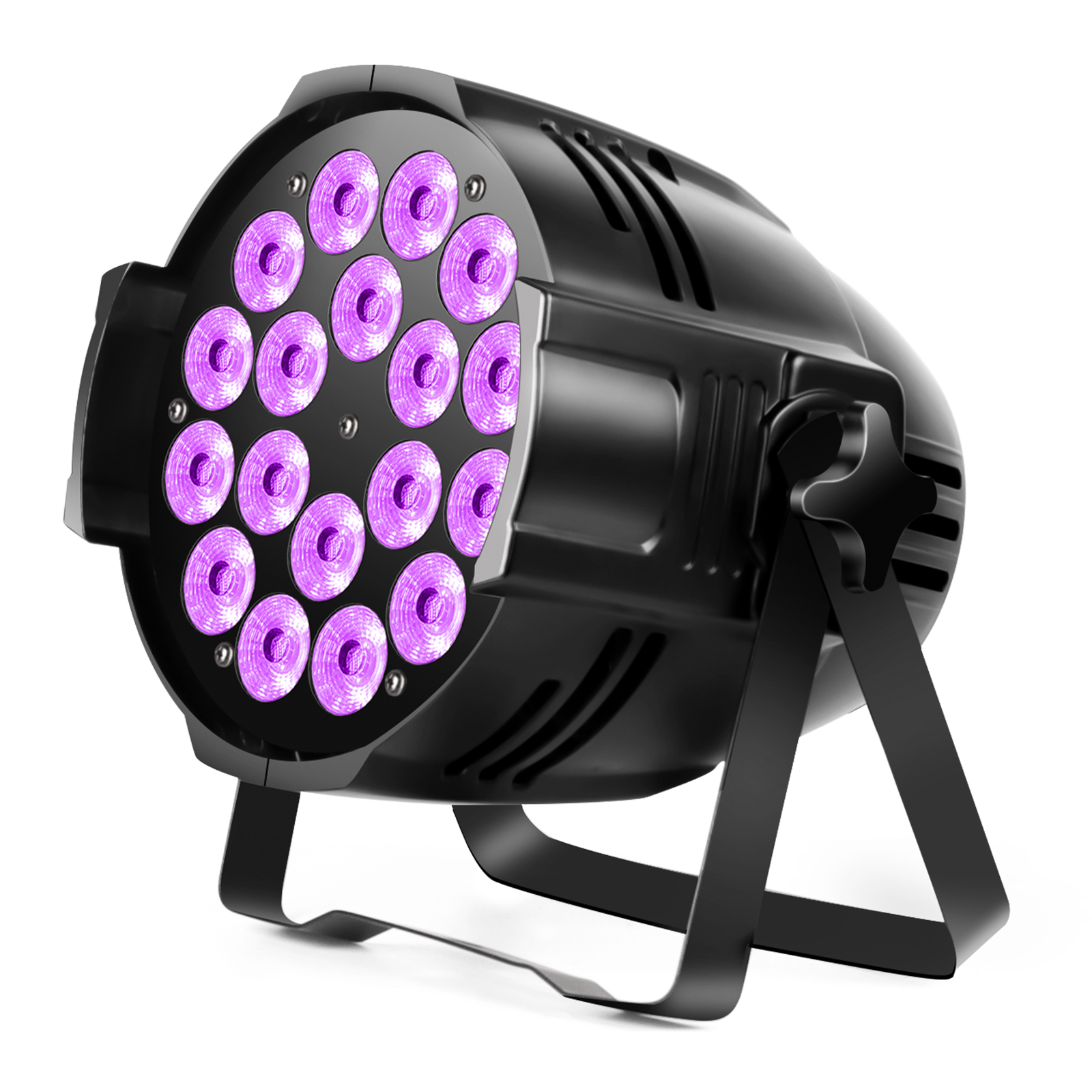 200W Led 4 W 1 lampa Par światło sceniczne mieszanie kolorów światła DMX i efekt tęczy zewnętrzna lampa Led światła dj-skie oświetlenie na imprezę Disco
