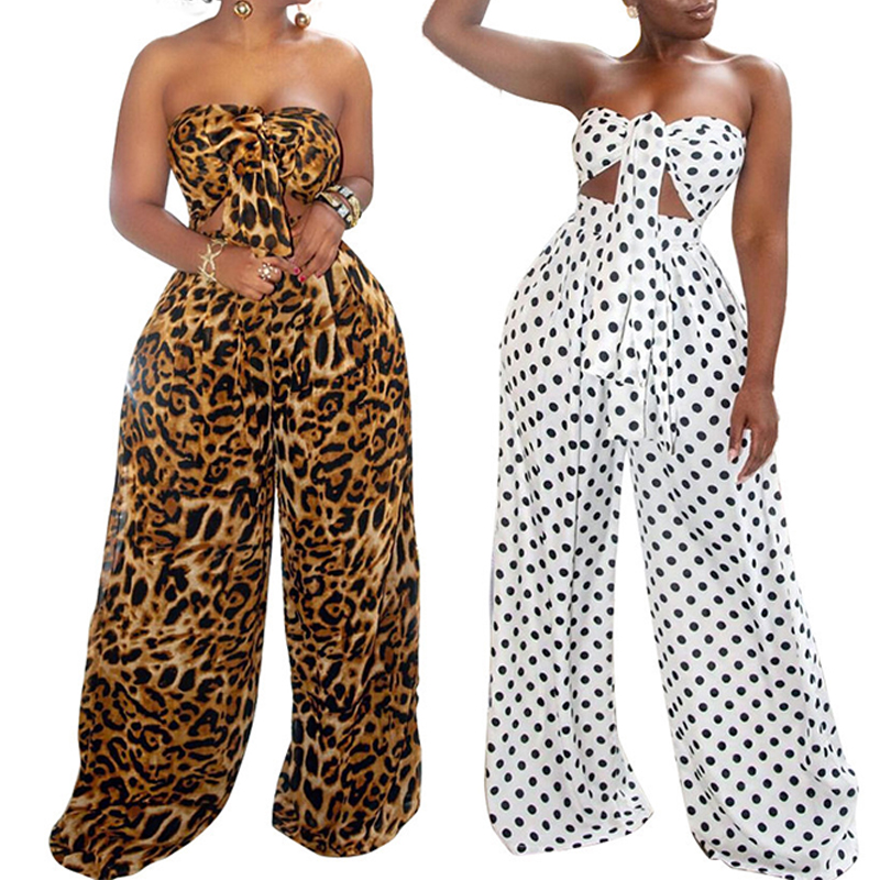 BKLD-Ensemble de Style de Rue pour Femme, Haut Tubulaire à Laçage Sans Bretelles et Pantalon Taille Haute à Jambes Larges, Vêtements Décontractés et Sexy, 2 Pièces