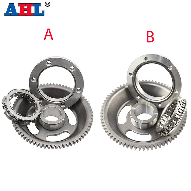 AHL-Assy de engrenagem de embreagem unidirecional da motocicleta para YAMAHA, TTR250 1999-2006, TT250R Raid XT250 2008-2013, Serow TTR XT 250 TT250 R