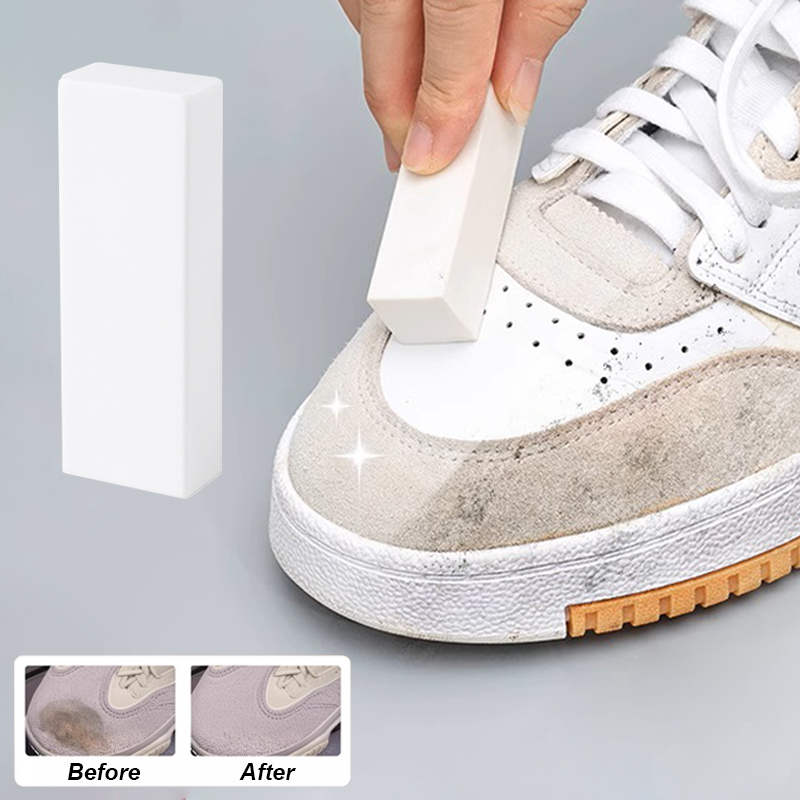 Borracha de limpeza de sapatos de camurça e tênis, couro fosco, cuidados com clareamento, revitalizador de couro de veludo e ferramenta removedora de manchas