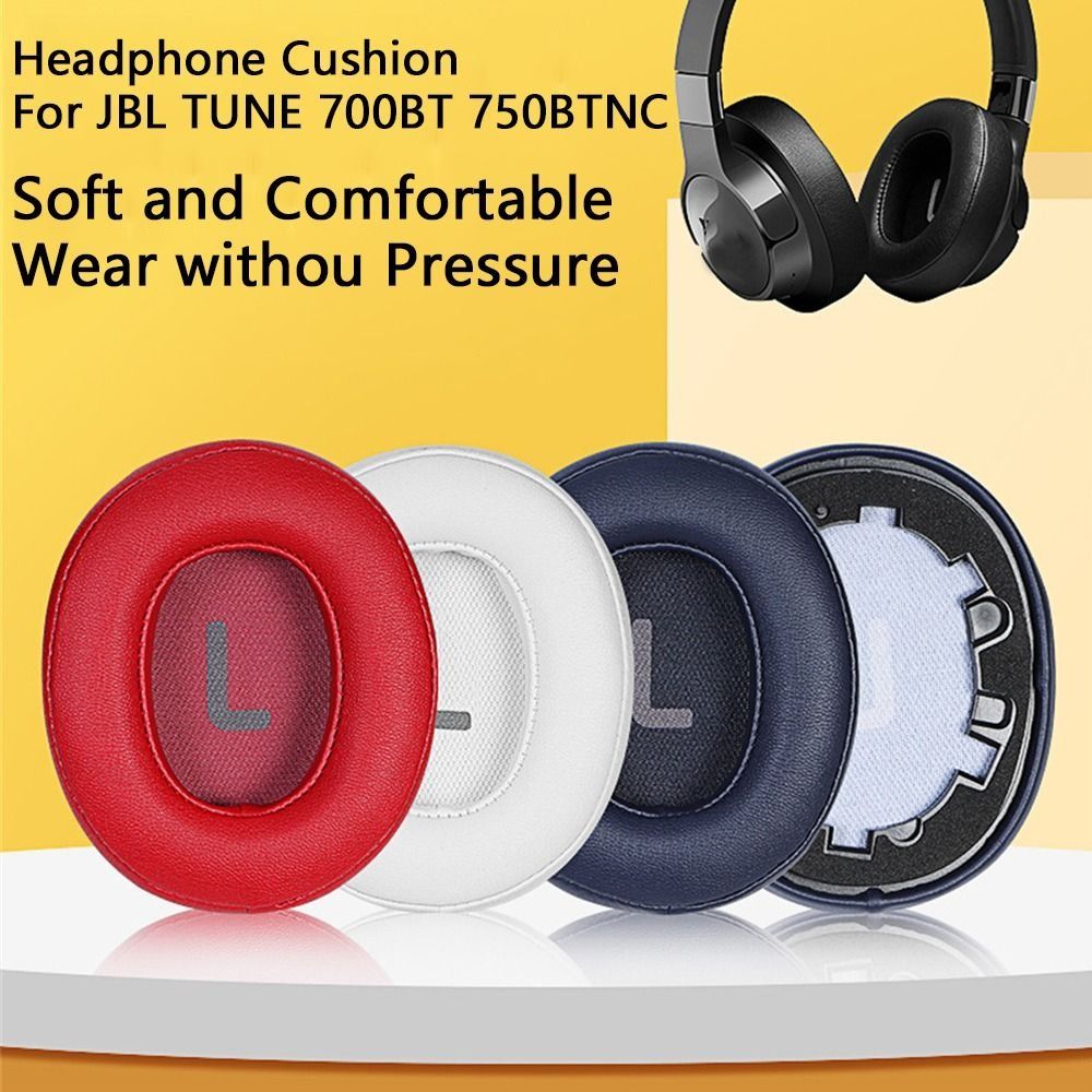 Replacement Ear Pads for JBL Tune T700BT T710 720 T750BTNC T760NC Soft Foam Ear Cushions Leather Earmuffs Headphones Accessories