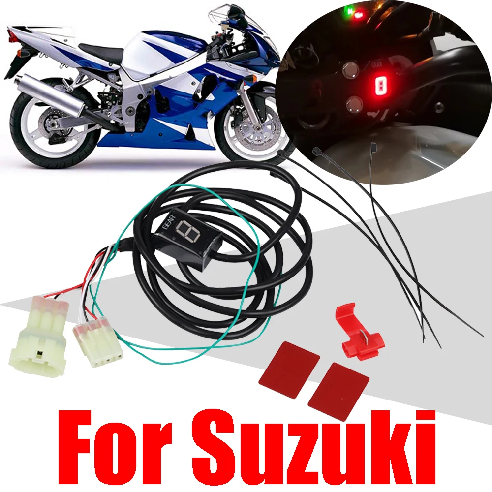 Indicador de engrenagem da motocicleta para suzuki GSX-R750 GSX-R600 gsxr750 gsxr600 gsxr 750 GSX-R 750 600 acessórios medidor exibição engrenagem