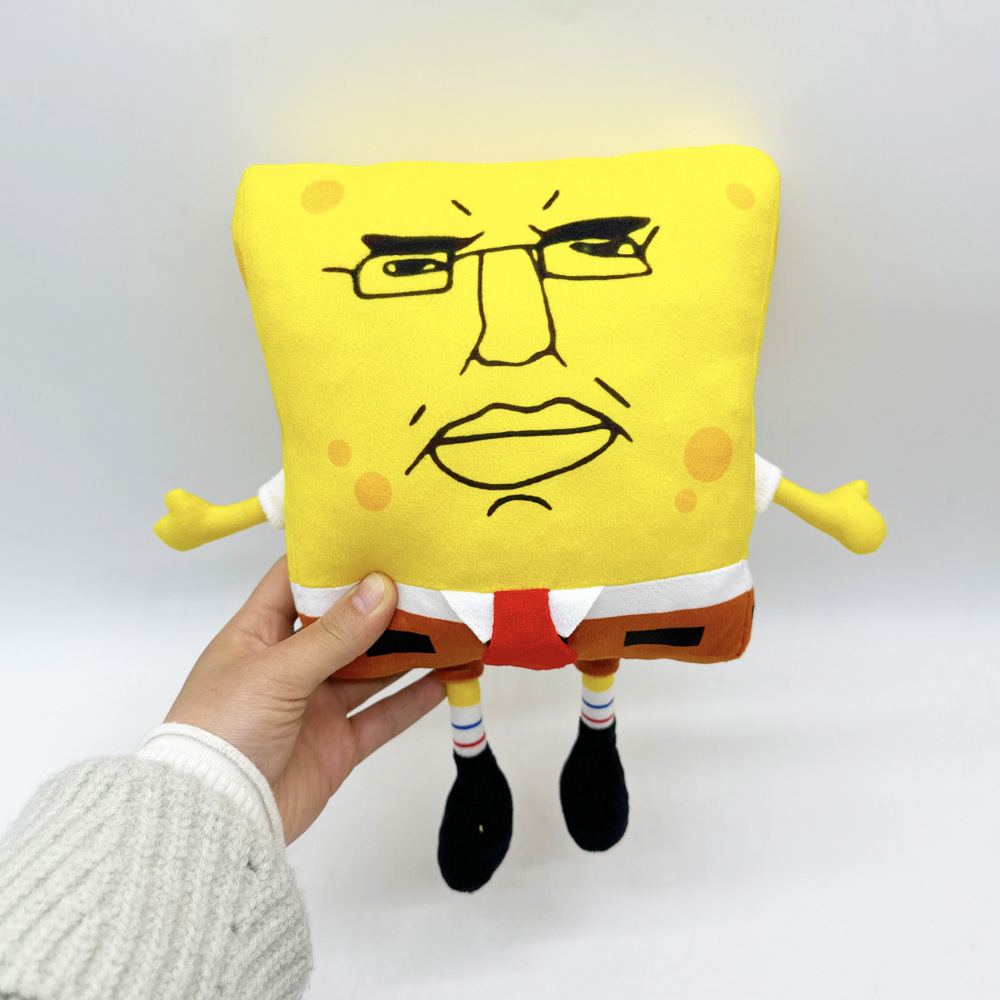 Pluszak SpongeBob Kanciastoporty Chudbob, śmieszne pluszaki, miękkie zabawki, przytulanki dla dzieci, prezenty urodzinowe i świąteczne.