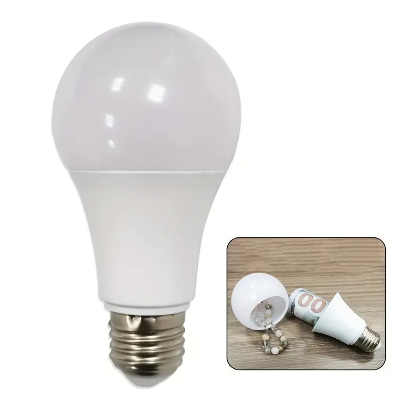 Sight Secret Light Bulb Home Diversion Stash Can Bezpieczny pojemnik Ukrywa miejsce ⁣ ⁣ ⁣ ⁣   Ukryty tajny schowek