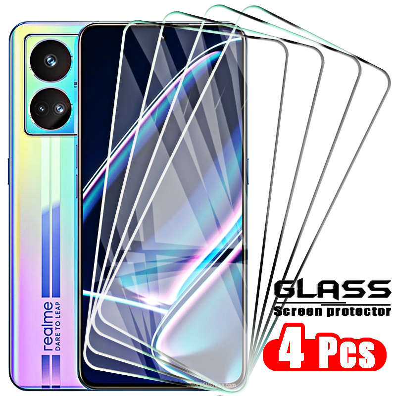 Стекло для Realme GT Neo 5 Se 5se 5 240w 3 2 T 3t 2 t, закаленное стекло для GT Neo 5 GT3 GT2 Gt 3 2 Pro, защитная пленка для экрана, 4 шт.
