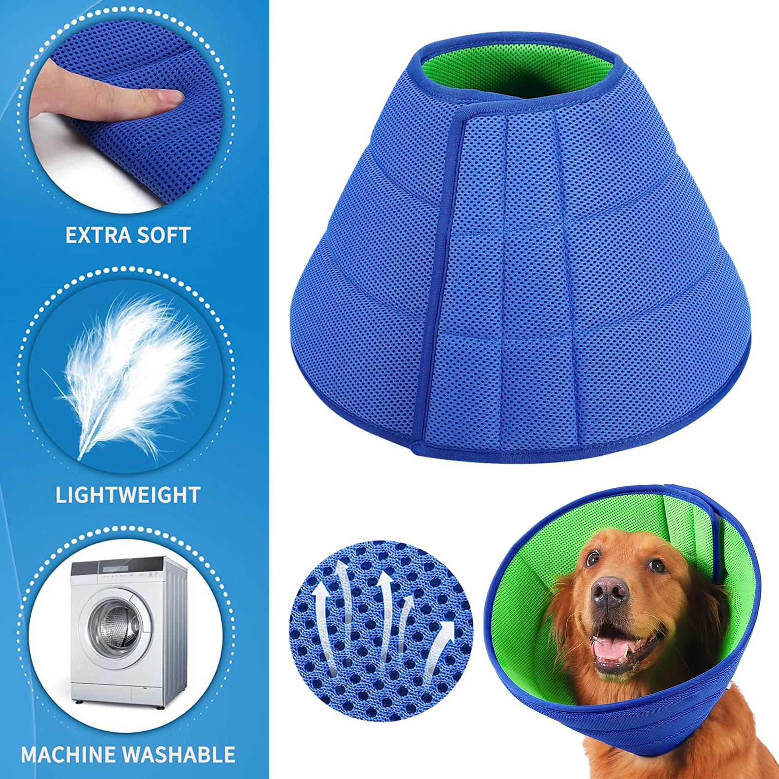 Obroża stożkowa dla psa Rana ochronna zapobiegająca gryzieniu, drapaniu z lizania Obroża regeneracyjna dla dużego średniego małego psa po operacji