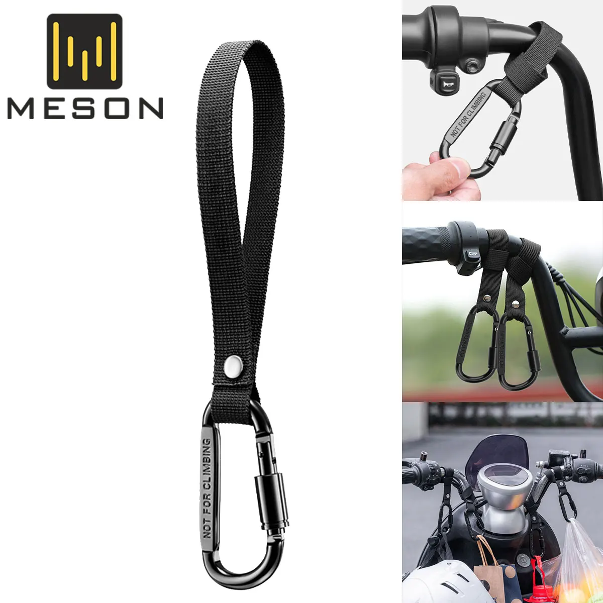 2pcs Motorcycle Hook Front Hook Aluminum Alloy Multifunctional Handlebar Hook for Bike Scooter Universal Handlebar Hook Clip