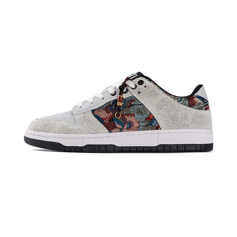 Zapatillas de Skate Personalizadas con Bordado de Mariposa, Estilo Club, para Hombre, 2026, Nuevas, con Suela Gruesa, Modernas, Deportivas e Informales