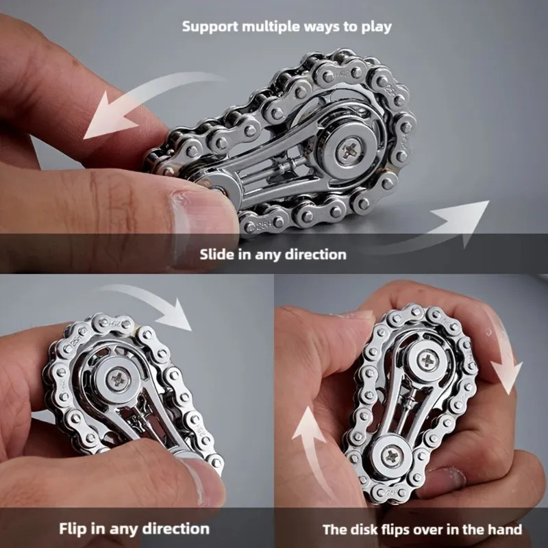Novo tipo de dispositivo giratório silencioso do giroscópio da ponta do dedo do volante do disco dentado para resistir a pressão e reduzir o estresse - metal
