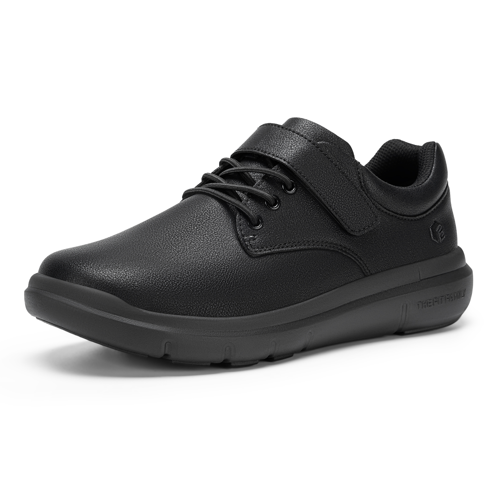Sapatos Sociais Masculinos Fitville de Couro com Bico Extra Largo, Calçados Formais para Negócios, Sapatos Diabéticos Masculinos Confortáveis para Caminhada, Tamanho 50