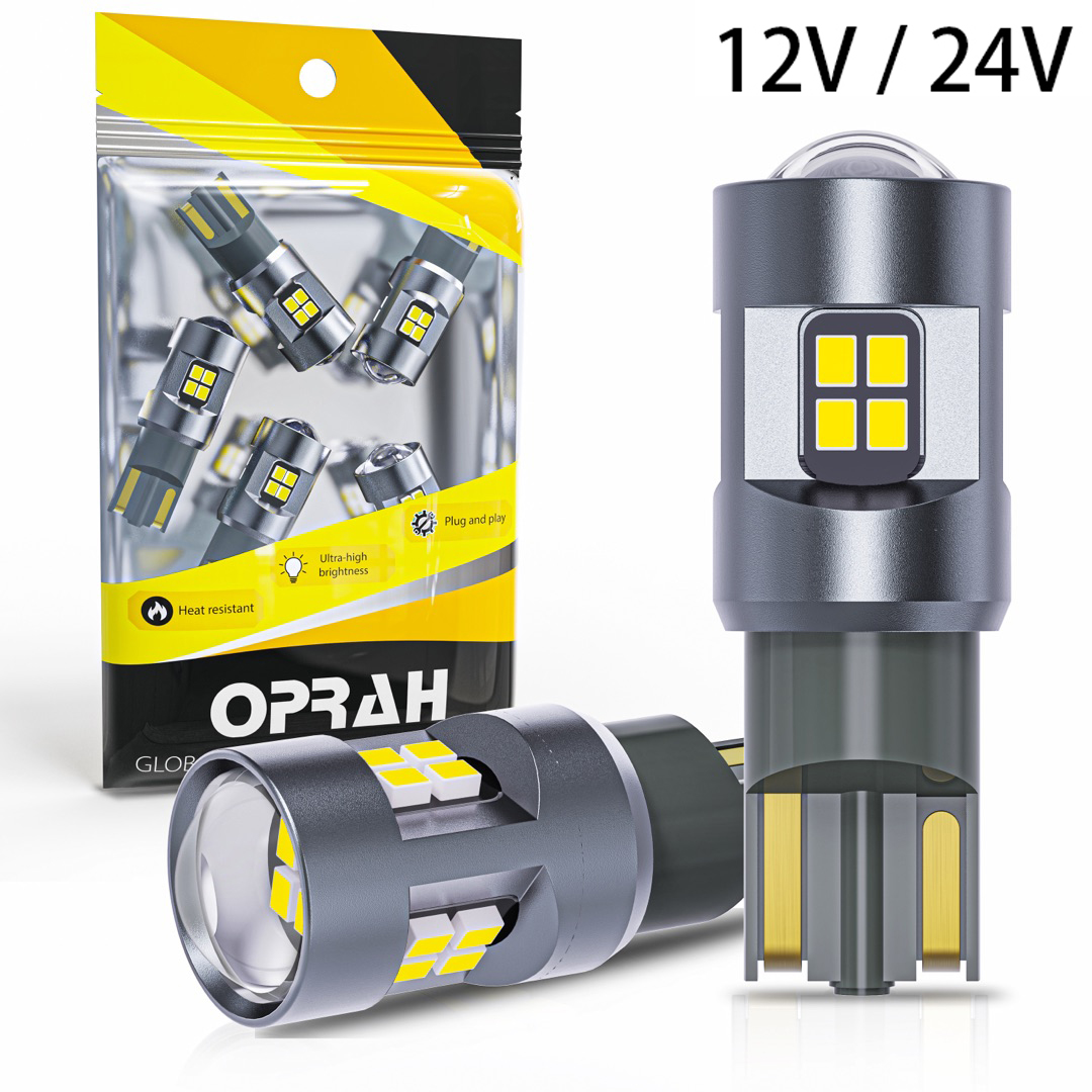2 uds W5W Led T10 luz de coche Canbus sin Error 12V 24V lámpara de posición lateral camión RV piezas de autobús accesorios blanco DRL bombilla de matrícula para BMW Audi Volvo caravana RENAULT Scania