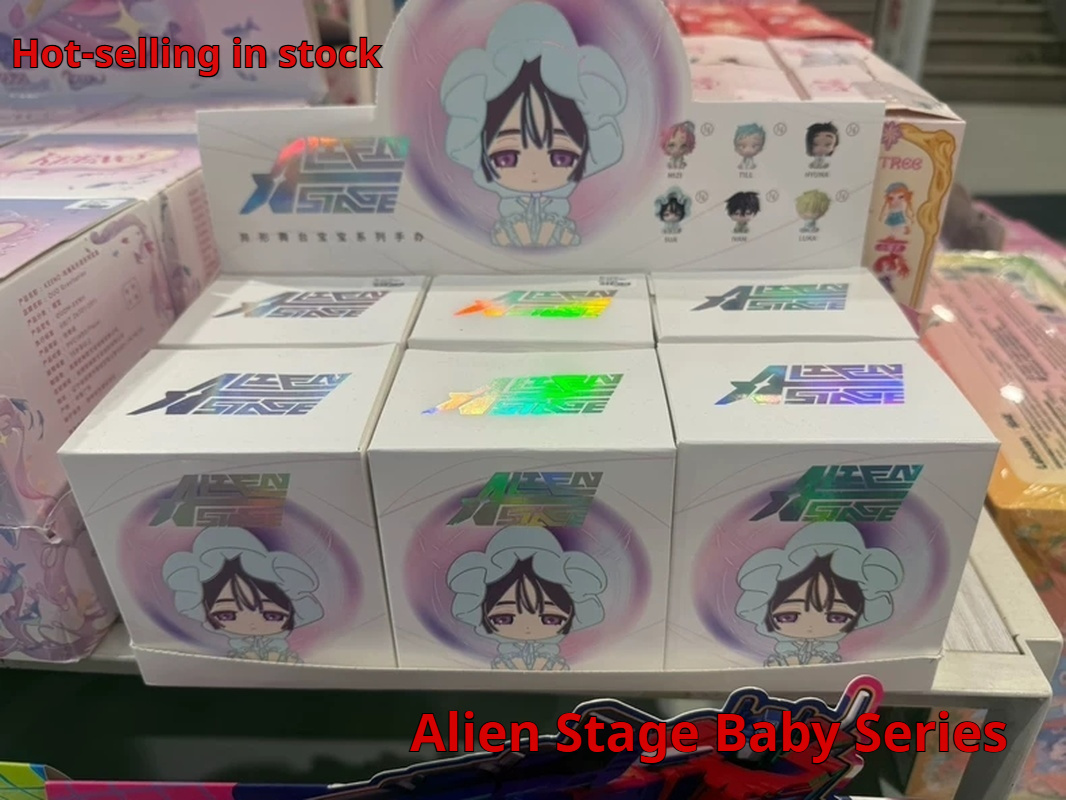 Disponibile Senyu Man Alien Stage Baby Blind Box, Bambola Ufficiale Versione Q, Giocattolo da Collezione Kawaii e Regalo Carino per Fan Femminili