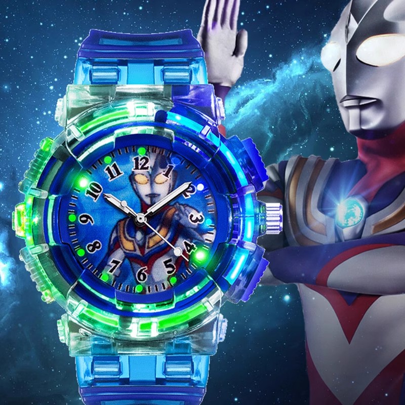 Moda luminosa relógio infantil dos desenhos animados esportes crianças relógios de quartzo pulseira de silicone simples casual meninos meninas relógio presente reloj