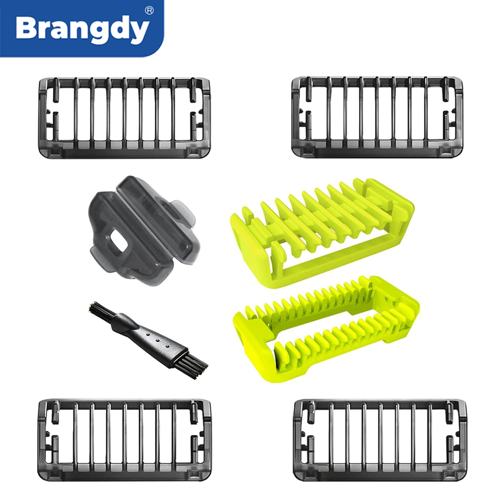 Brangdy Guide peigne gardes pour une lame QP2520 QP2630 QP2724 QP2834 QP6510 QP6520 QP6531 rasoir électrique tondeuse à barbe