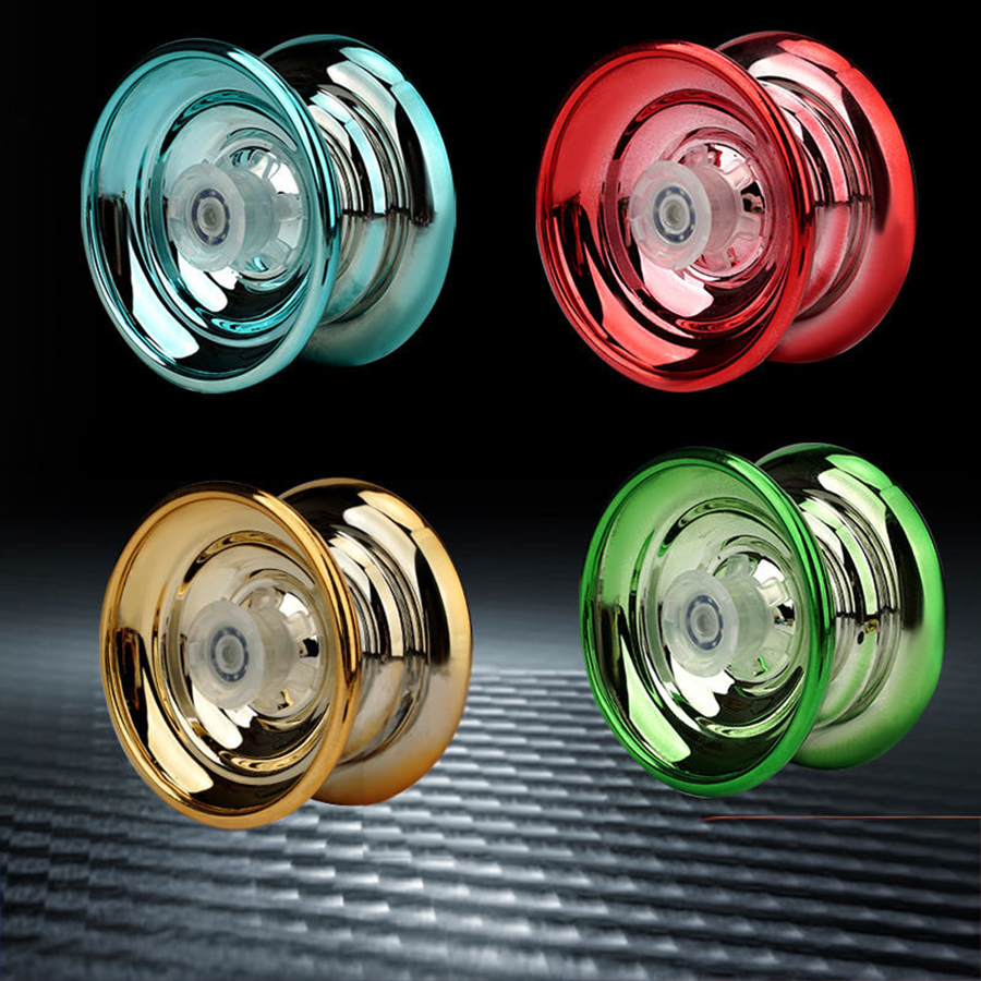 Professioneller Yo-Yo-Ball aus Aluminium und Metall für Kinder und Anfänger, wettbewerbsfähiger Yo-Yo-Ball, Yo-Yo-Ball für Erwachsene und Kinder mit Zubehör