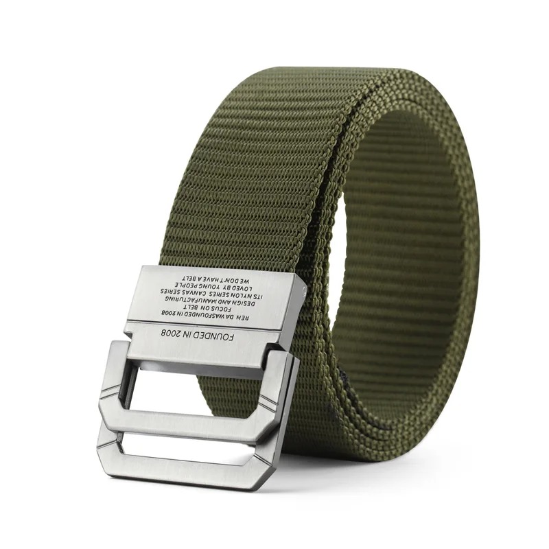 Pasek męski Moda Luksusowy designerski pasek do dżinsów dla mężczyzn Wojskowy pasek sportowy Nylonowa taśma taktyczna Armia Płótno Casual Belt
