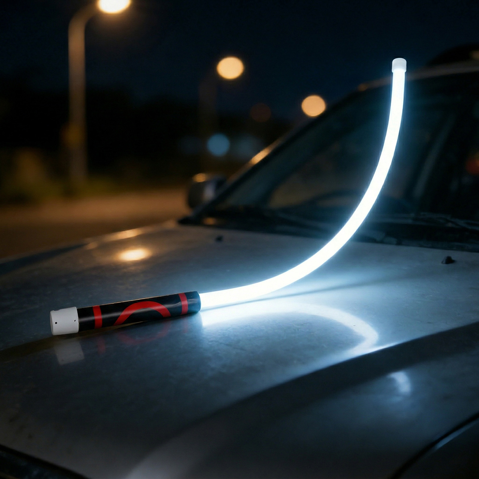Flexible LED Flashlight Stick 27Inch Rechargeable Flexible Light 3 Brightness Modes for Car Repairs Inspections & Tight Spaces