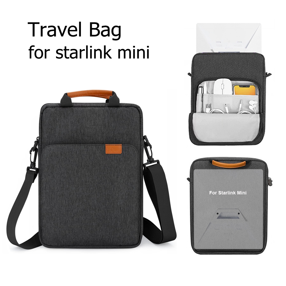 Estuche de transporte de viaje para Starlink Mini bolsa de almacenamiento bolso impermeable bolso de hombro bolso cruzado para Star Link Mini accesorio