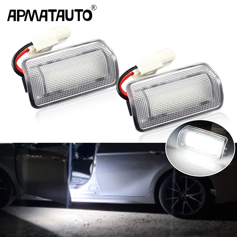 Lumières de plancher de courtoisie de porte à LED SMD, Lexus IS ES GS RC LS RX Series 240 300 330 350 400 450 460 500 570 GX460 LX570 HS250h