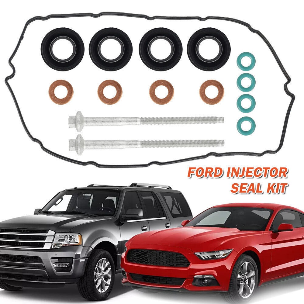 Voor Ford Transit Mk7 2.2 Tdci Injector Afdichtingen Bouten + Rocker Cover Pakking 1372490