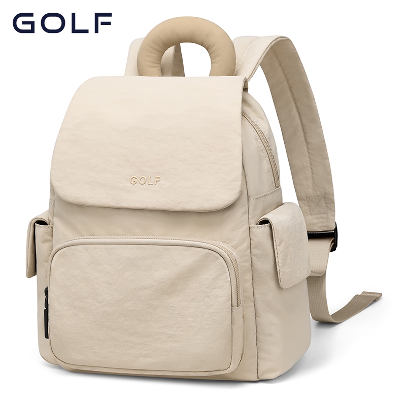GOLF nieuwe stijl vrouw kleine rugzak grote capaciteit dubbele schoudertas 11 inch iPad modieuze unieke studententas