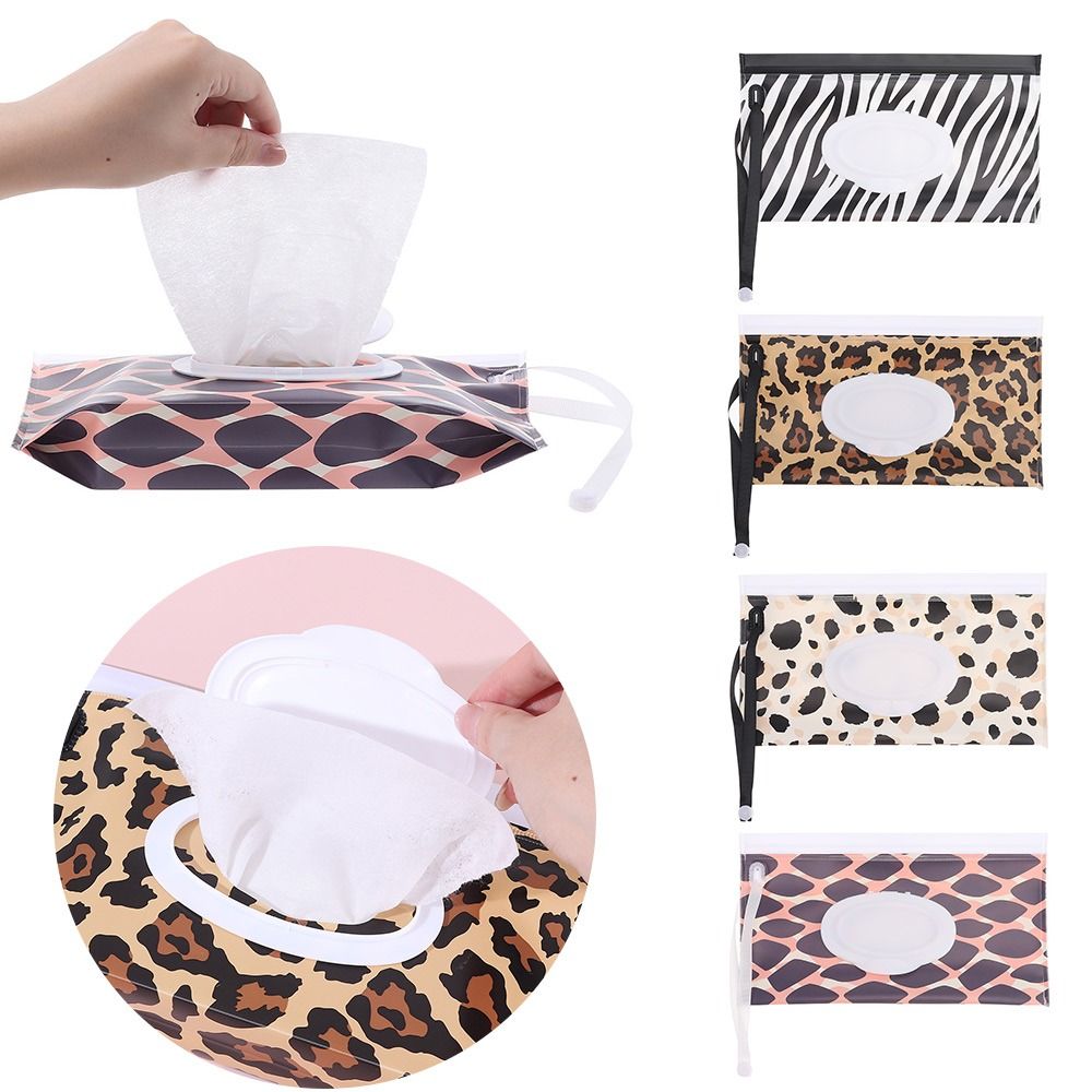 Moda eva lenços umedecidos saco flip capa snap-strap bolsa cosmética portátil recarregável maleta de transporte produto do bebê