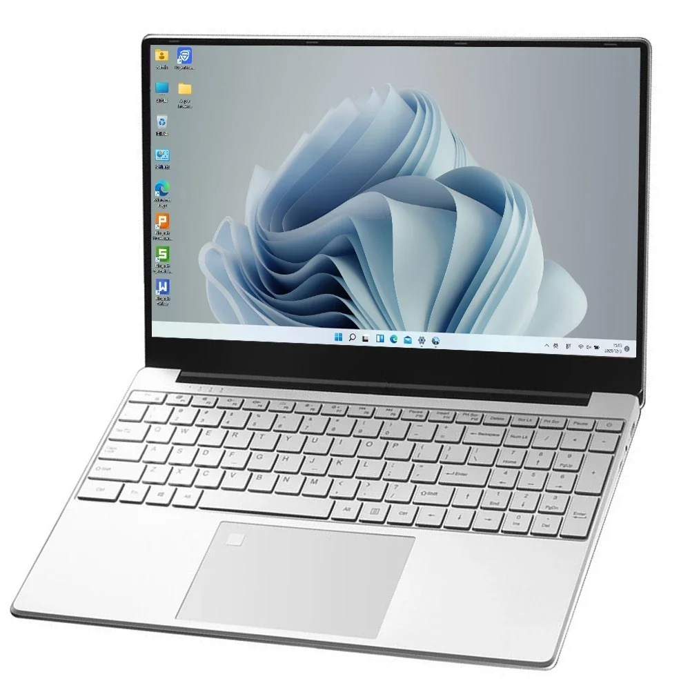 15.6" Laptop de trabajo de oficina comercial Celeron N5095 Windows 11 Pro de 11.a generación - 16GB 32GB RAM MAX 2TB SSD -2.4G 5.0G WiFi Bluetooth