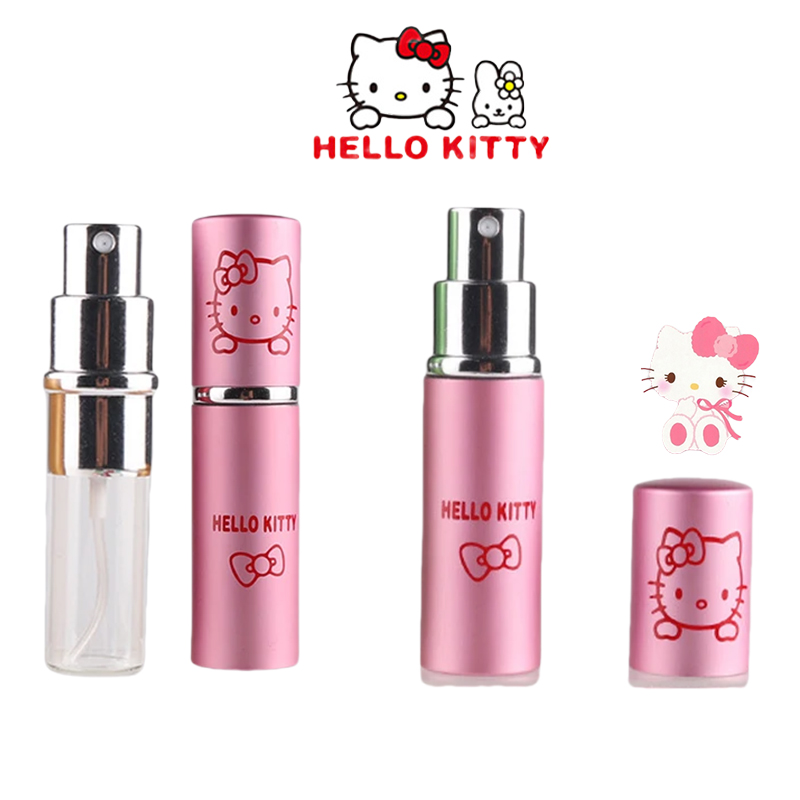 10 мл Sanrio Hello Kitty флакон духов с мультяшным узором портативный мини многоразовый распылитель ароматный насос пустые косметические контейнеры