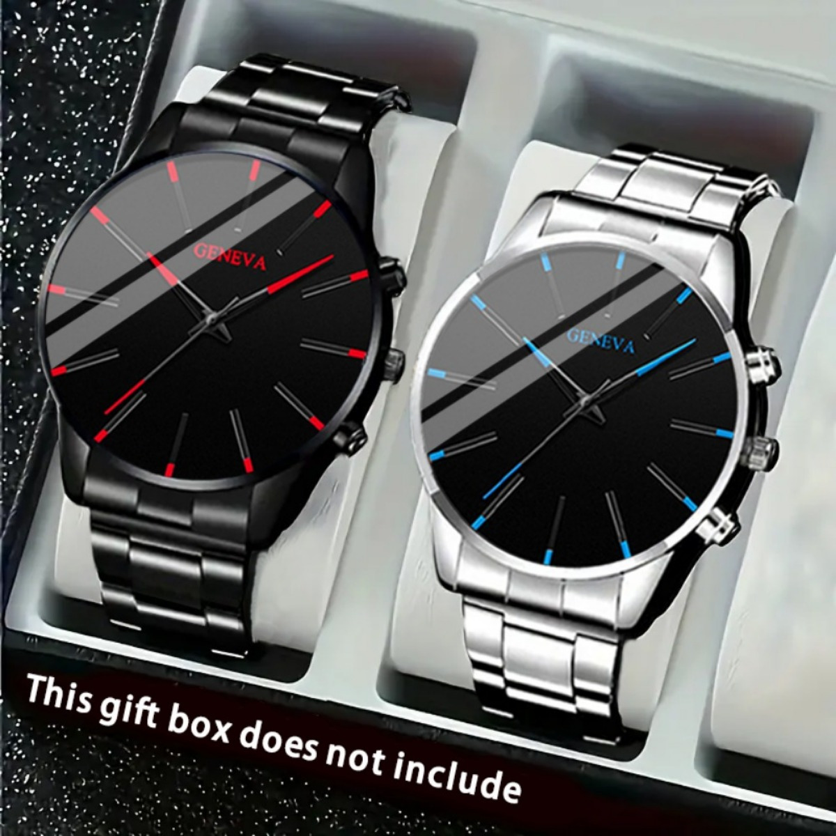 Reloj de cuarzo elegante para hombre, reloj de negocios de moda para hombre, regalo de Navidad y Halloween
