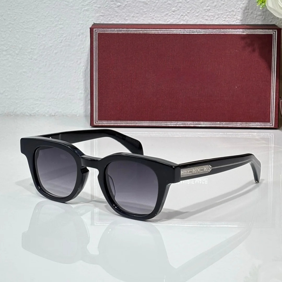 2025 Ins JULIEN Cat Eye Sunglasses Unisex Designer UV400 Handcrafted Retro Horse Metal Eyewear