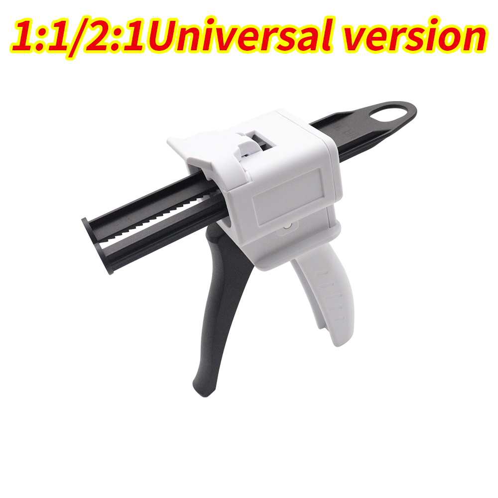 Pistola dispensadora de mezcla de impresión Dental 1:1/1:2 pistola dispensadora Universal 4:1 10:1 pistola dispensadora de goma de silicona