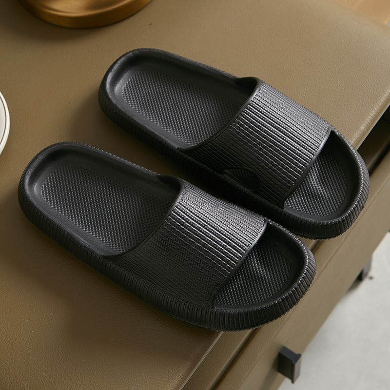 Eva sandal lembut untuk wanita, sandal lembut anti selip pasangan rumah tangga dalam ruangan musim panas untuk pakaian luar untuk pria