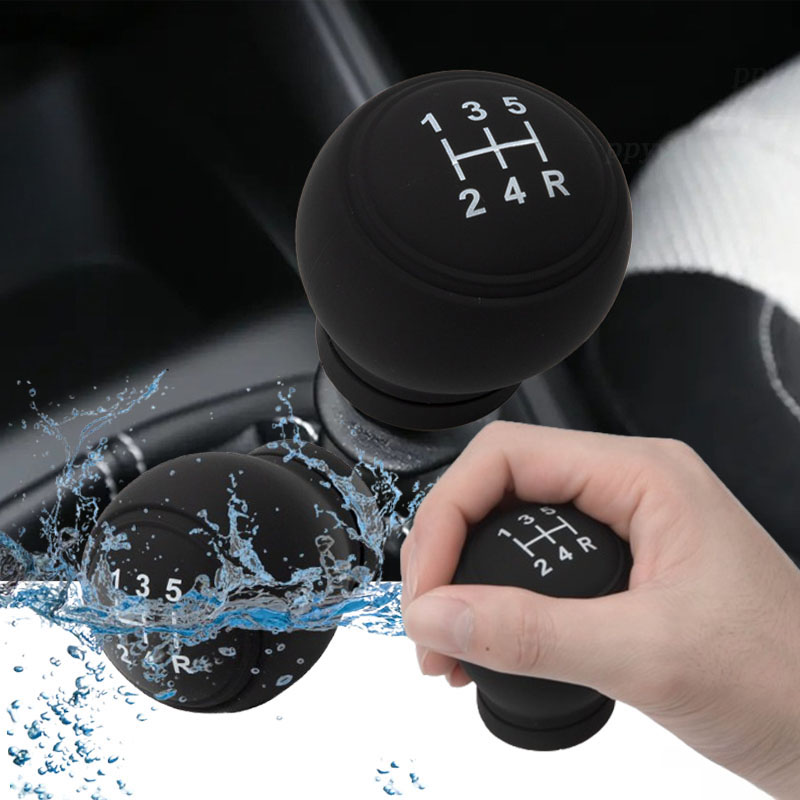 Pommeau de levier de vitesse universel, couvercle en Silicone, tige de vitesse, étui de protection, anti-poussière, étanche, poignée de levier, peau antidérapante, levier de vitesse manuel