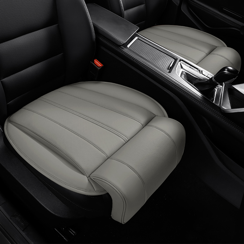 Uniwersalna nakładka/poduszka na siedzenie samochodowe ze skóry PU do HYUNDAI Genesis, Venue, Terracan, Ioniq, Accent, ix25, ix35, Kona - akcesoria samochodowe
