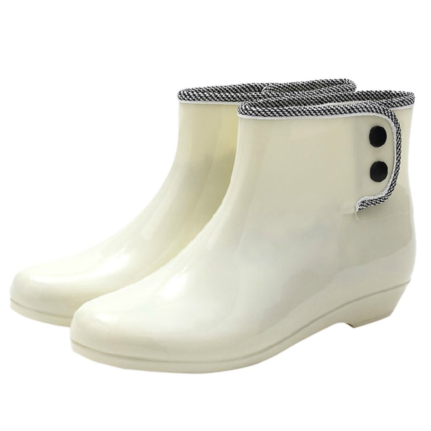 Trendy regenlaarzen met korte buis voor dames - antislip waterschoenen