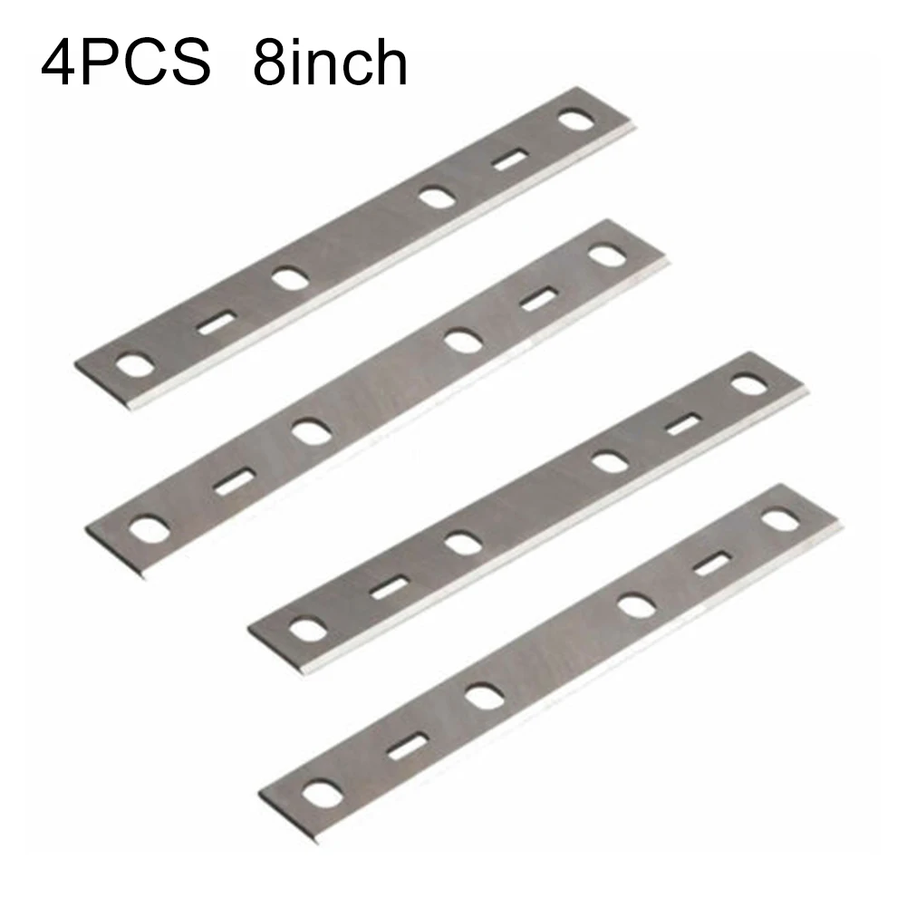 Hojas de cepilladora de madera para carpintería, 4 piezas, 8 pulgadas, para Woodstar PT85, HSS, Kity, PT8500, Scheppach, HT850