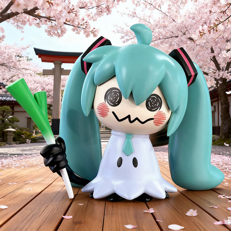7 cm Hot Anime Hatsune Miku Figurine Kawaii Decorazioni da tavolo Action PVC Figure Collection Modello Doll Toys Regali del festival