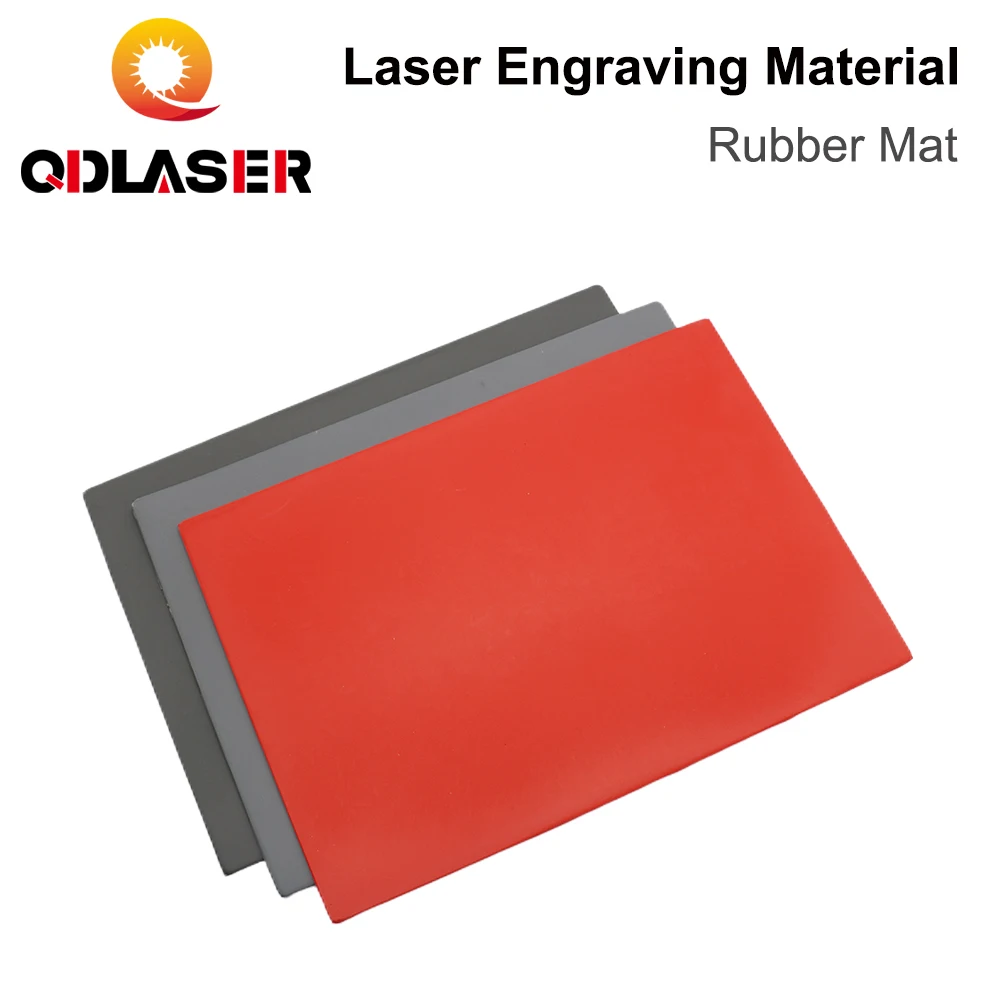 Резиновый коврик QDLASER, материалы для лазерной гравировки «сделай сам»