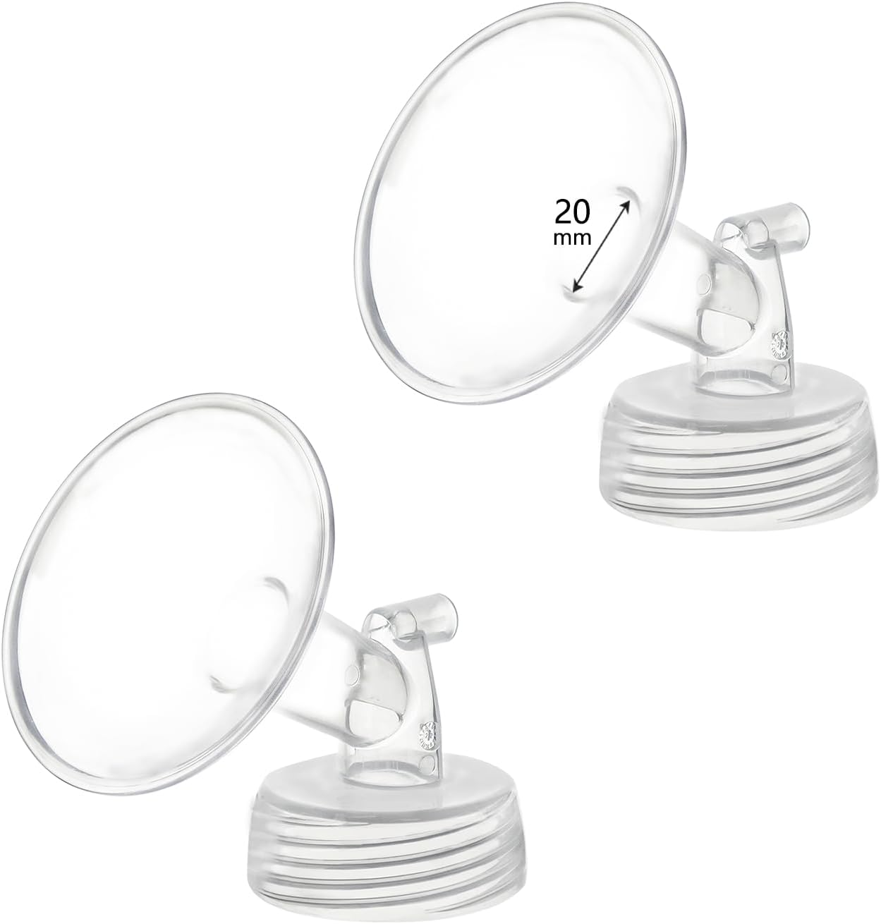 Brida Compatible con Spectra S1 S2 9 Plus Synergy Gold Breastpump, reemplazo de piezas de bomba Spectra y Spectra, brida/escudo