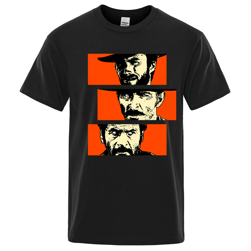 Das gute, das schlechte und hässliche Druckmuster-T-Shirts für Damen, Sommer, kurzärmelig, Harajuku-Trip-T-Shirts, lässig, lockeres Outdoor-T-Shirt