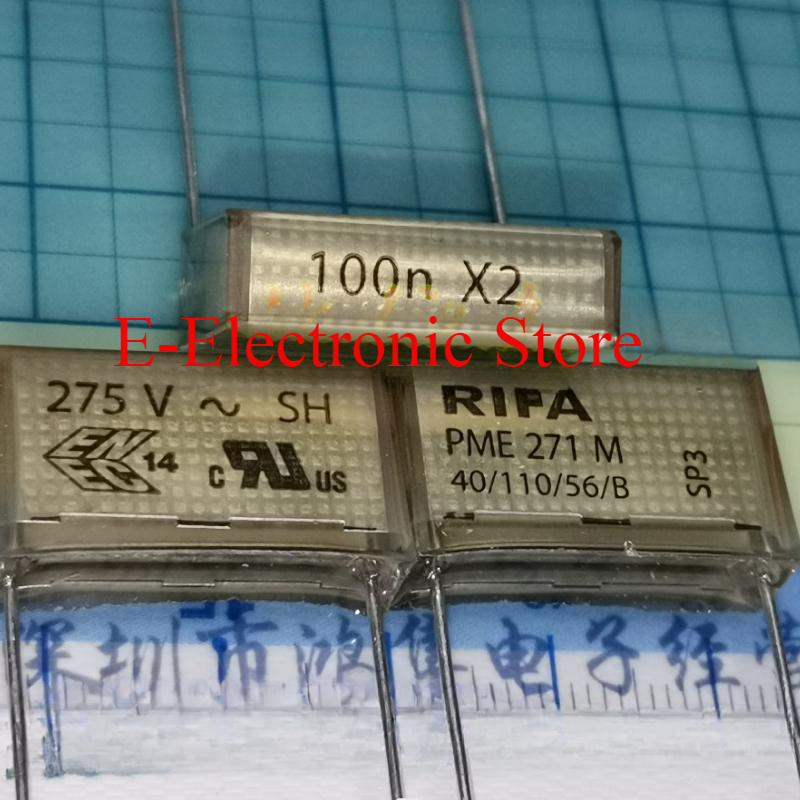 5 teile/los pme271m 100n x2 275 0,1 v uf p20mm emi suppressor, Klassen x1, x2 und y2, metalli siertes Papier