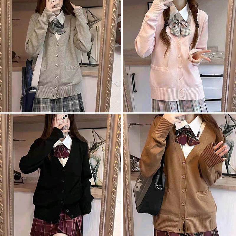 Pull cardigan rose Mikasa avec le même style, pull tricoté COS personnage d'anime, veste pull uniforme JK originale