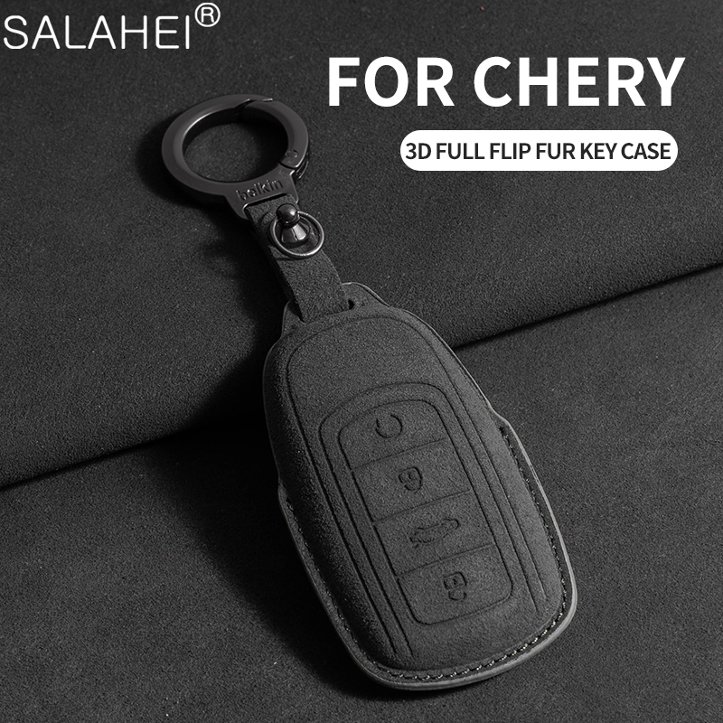 Coque de clé de voiture pour Chery Tiggo 8 Pro Tiggo, porte-clés de protection, 4 boutons, Modod, 8plus, 5 plus, 7pro Max, Omoda 5, C5, nouveau