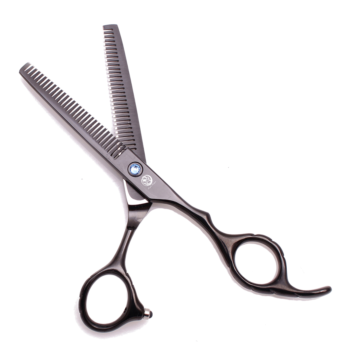 Gunting rambut profesional 5.5 "6" JP 440C, gunting tukang cukur gigi sisi ganda 10%-15%, tingkat penipis, gunting penipis rambut Z2001