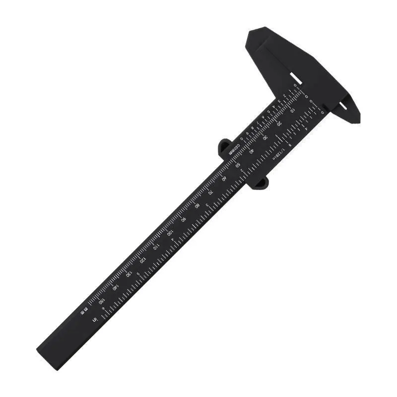 Calibrador Vernier, Calibrador de Plástico, Calibrador Vernier de Plástico, Calibrador para Estudiantes, Especificaciones de Herramienta de Medición Experimental 0-150 m