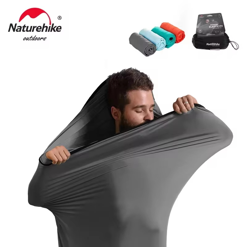 Fodera per sacco a pelo Naturehike Fodera per sacco a pelo ad alta elasticità Lenzuolo da viaggio portatile ultraleggero Sacco a pelo da campeggio all'aperto